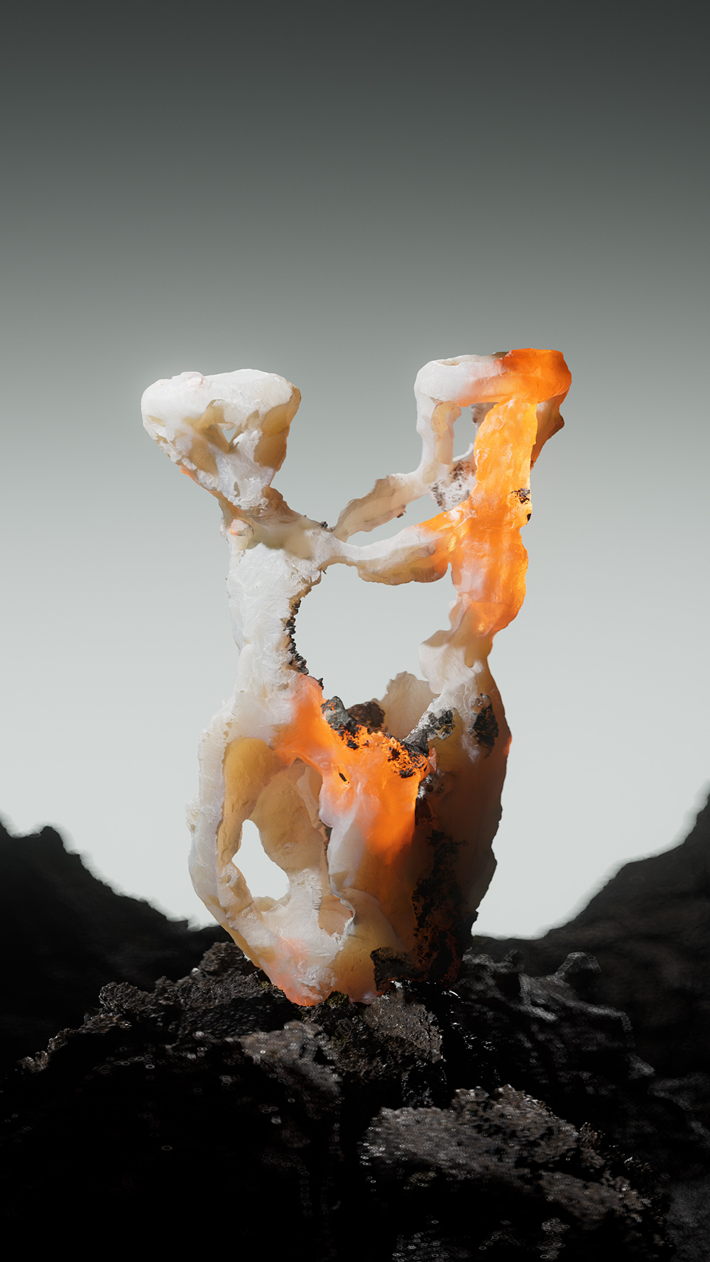 abstract in VR created sculpture  by Kevin Jaeger