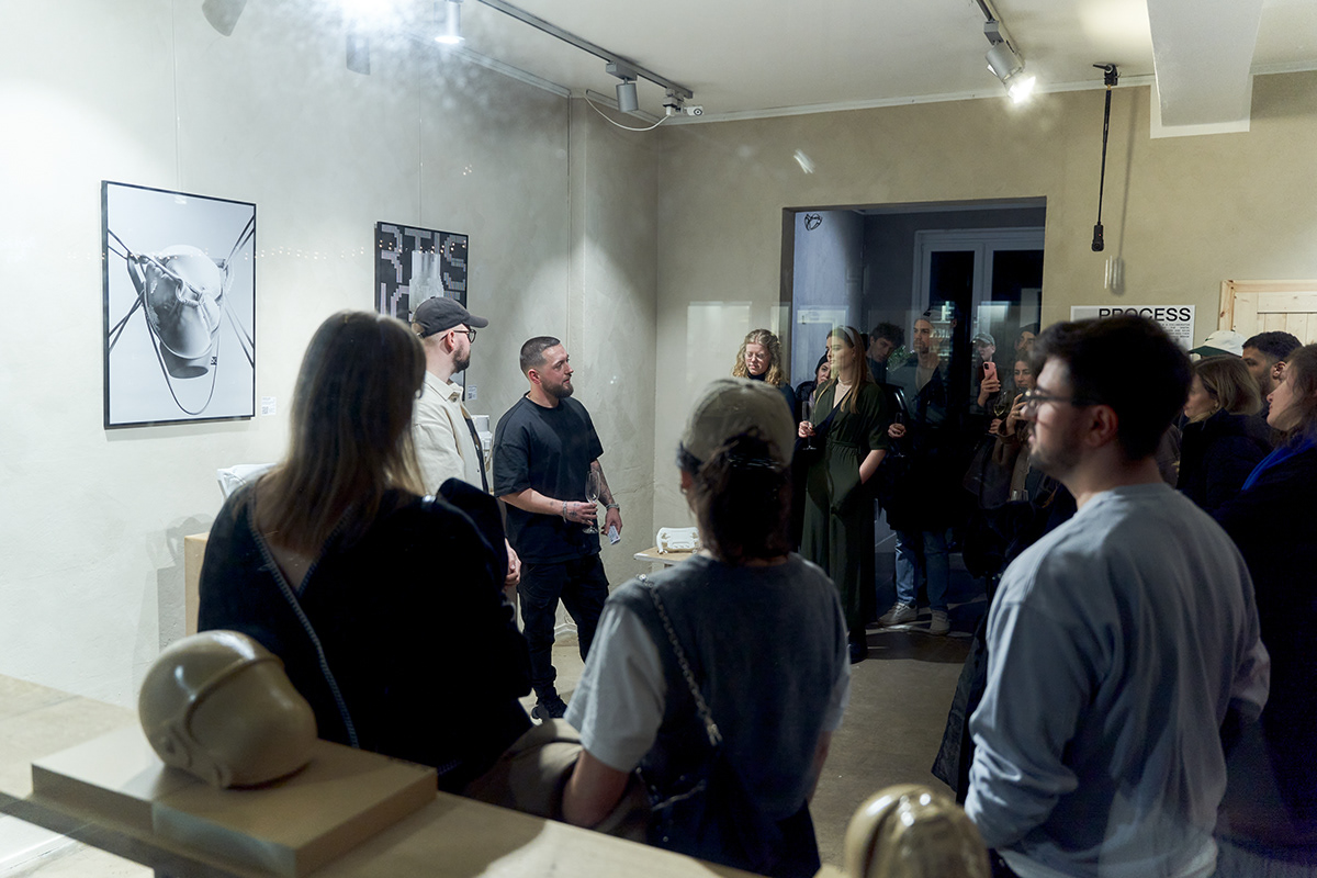 Max Salzborn und Kevin Jaeger auf der Process Exhibition