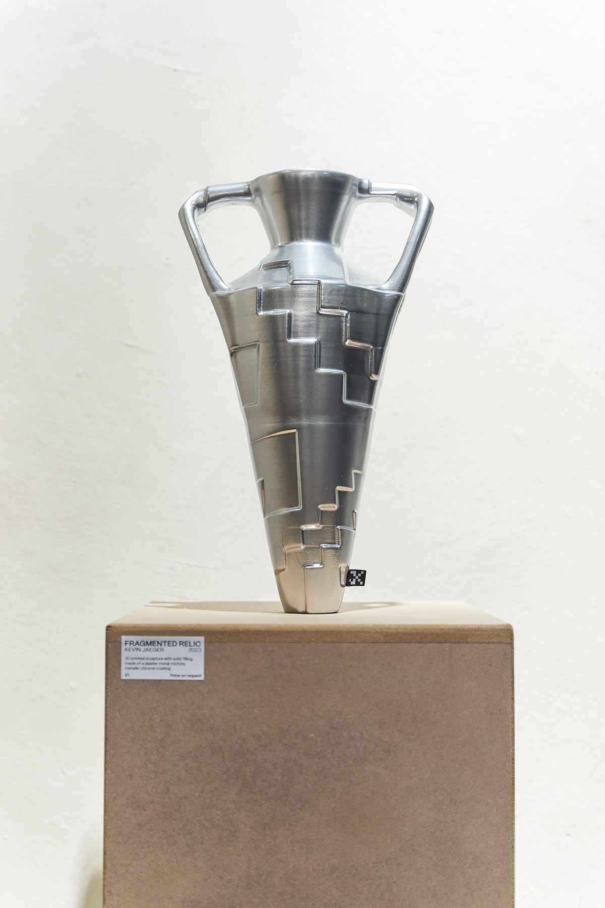 Skulptur Fragmented Relic auf der Process Exhibition