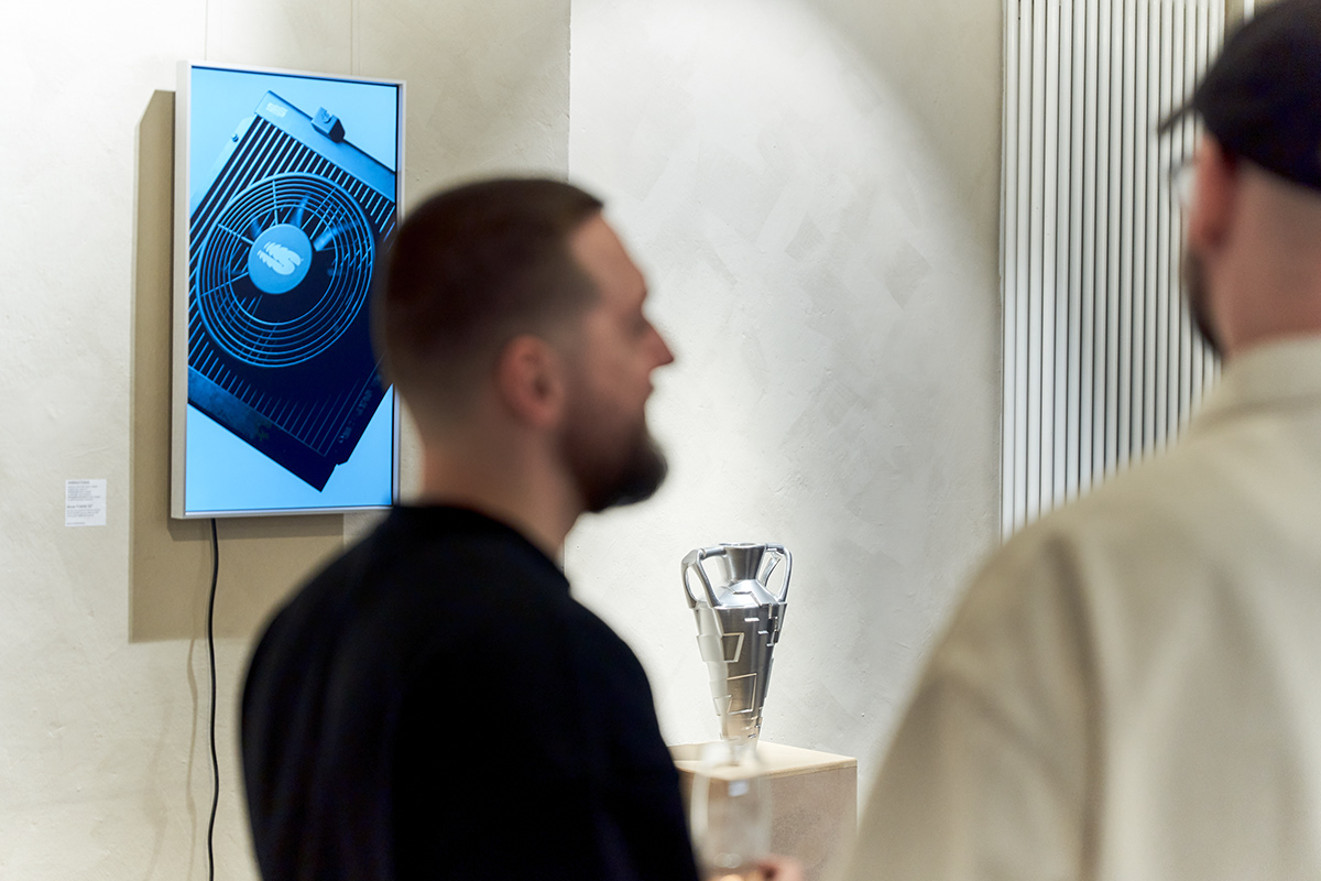 Kevin Jaeger auf der Process Exhibition