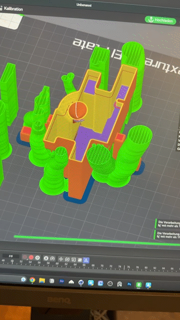 Skulptur Digital Artisan im 3D Druck