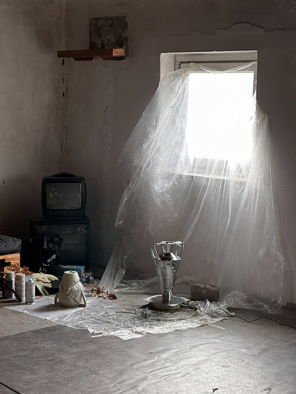 Fragmented Relic im Atelier